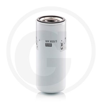 MANN FILTER Brandstoffilter WK850/3, Ø80mm, H176mm, Diesel