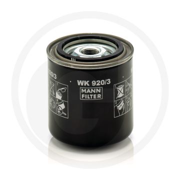 MANN FILTER Brandstoffilters - Diesel, Ø93mm, Hoogte 97mm, M20 x 1.5 Draad
