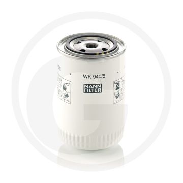 MANN FILTER Brandstoffilter WK940/5, Diesel, Hoogte 142mm, Draad M16 x 1,5