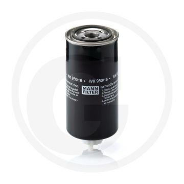 MANN FILTER Brandstoffilter - Diesel, Ø93mm, Hoogte 202mm, Met afdichting