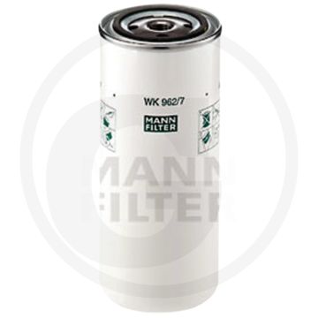 MANN FILTER Brandstoffilter WK962/7, Ø93mm, H212mm, Diesel, M18x1.5