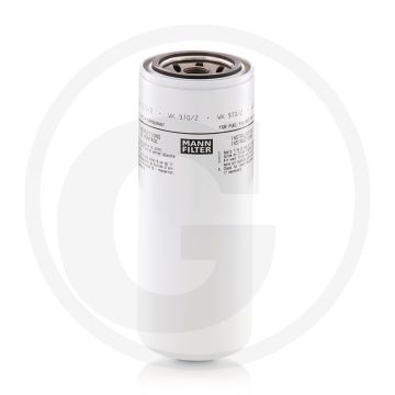 MANN FILTER Brandstoffilter - Diesel, Hoogte 232mm, Draad 7/8"-14 UNF-2B