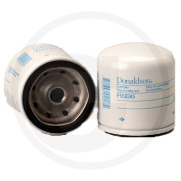Donaldson Brandstoffilter P550345, Opschroeven, Cellulose, Ø76.8mm, Lengte 82.8mm