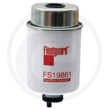 Fleetguard Brandstoffilter FS19861, Ø84mm, L154,5mm, MANN WK810.2