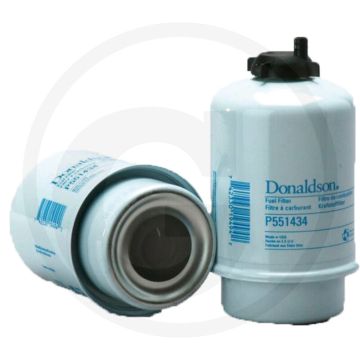 Donaldson Brandstoffilter P551434 - Patroon, Cellulose, Ø80mm, 154.3mm, 99% Rendement bij 15µm