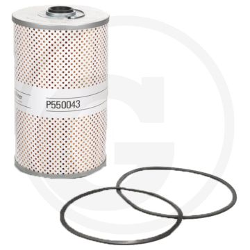 Donaldson Brandstoffilter P550043, Patroon, Ø 147,57 mm, Lengte 237,99 mm, 99% Rendement 20 µm