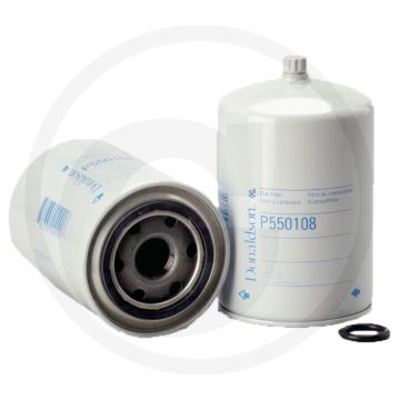 Donaldson Brandstoffilter P550108, Opschroeven, Ø93.8mm, L153.4mm, Draad 1-14 UN
