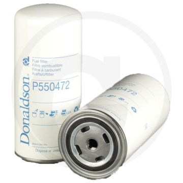 Donaldson Brandstoffilter P550472 - Opschroeven, Cellulose, Ø96mm, 212mm, DAF 1328177