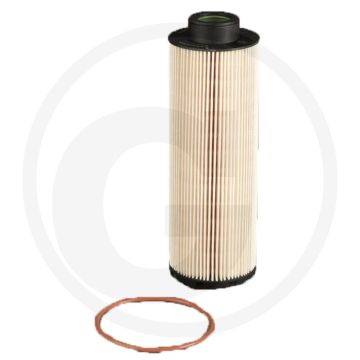 Donaldson Brandstoffilter P550627, Ø76mm, Lengte 202.5mm, Rendement 99% bij 6µm