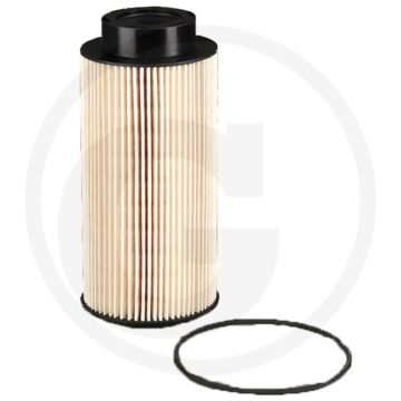 Donaldson Brandstoffilter P550653, Ø86,5mm, L187,5mm, 0.36m² Filteroppervlak