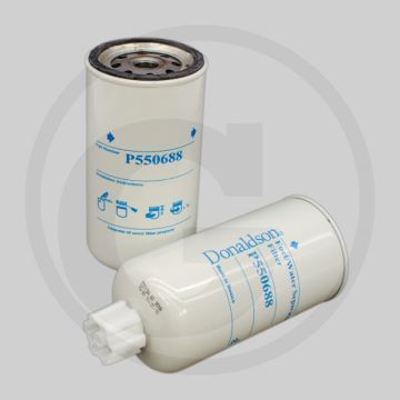 Donaldson Brandstoffilter P550688, Opschroeven, 25µm Rendement 99%