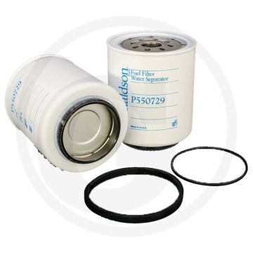 Donaldson Brandstoffilter P550729, Opschroeven, Ø110.7mm, Lengte 128.3mm, 1-14 UN Draad
