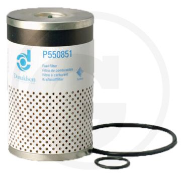 Donaldson Brandstoffilter P550851, Synthetisch, Ø107mm, Lengte 171.6mm, 99% Rendement 25µm