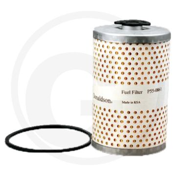 Donaldson Brandstoffilter P550861, Cellulose, Ø83mm, 141mm, 99% Rendement bij 17µm