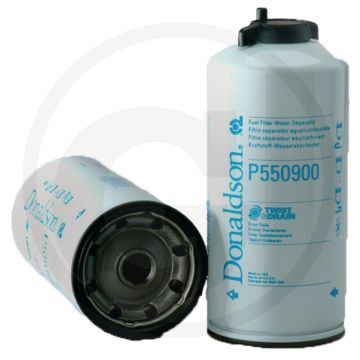 Donaldson Brandstoffilter P550900, Opschroeven, Cellulose, Ø107.3mm, L248.3mm, 1-14 UN Draad