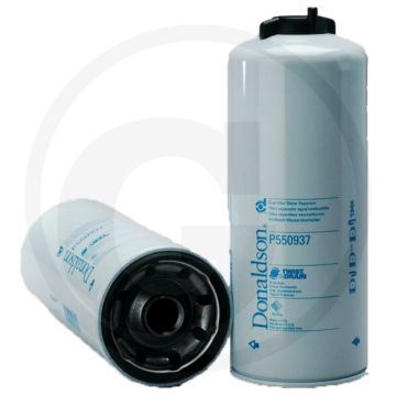 Donaldson Brandstoffilter P550937 - Opschroeven, Ø118,4mm, Lengte 311mm, 99% Rendement 10µm