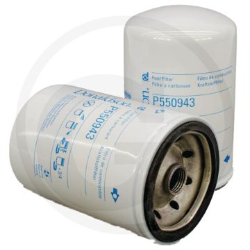 Donaldson Brandstoffilter P550943, Opschroeven, 77mm Ø, 120mm L, 9µm Rendement 99%