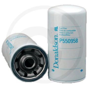 Donaldson Brandstoffilter P550958 - Opschroeven, 118,3mm Ø, 227mm L, 10.3 bar, KOBELCO 25011024