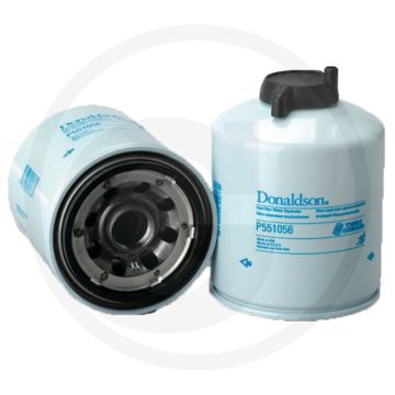 Donaldson Brandstoffilter P551056, Opschroeven, Ø107.3mm, 147.1mm, 7.58 l/min, Twist&Drain™