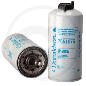 Donaldson Brandstoffilter P551076, Opschroeven, 10 µm, 7.58 l/min, Twist&Drain™