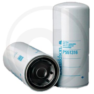 Donaldson Brandstoffilter P551316 - Opschroeven, 135,2mm Ø, 308mm Lengte, 99% Rendement 4µm