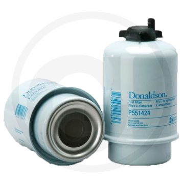 Donaldson Brandstoffilter P551424, Ø80mm, 154.3mm, 99% Rendement bij 4µm