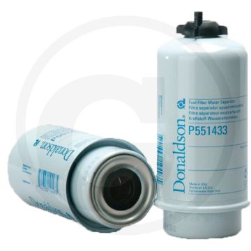 Donaldson Brandstoffilter P551433 - Patroon, Ø80mm, 196.3mm, 99% Rendement bij 10µm