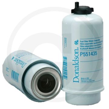 Donaldson Brandstoffilter P551435 - Patroon, Cellulose, Ø80mm, L196.3mm, 99% Rendement 15µm