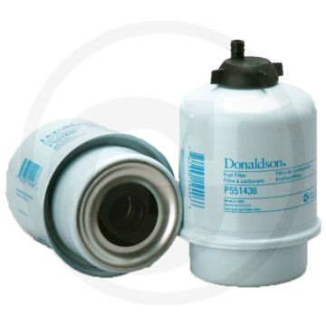 Donaldson Brandstoffilter P551436 - Patroon, Ø80mm, 135.4mm, 99% Rendement bij 35µm