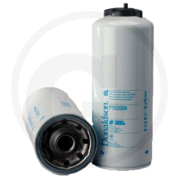 Donaldson Brandstoffilter P552006, Opschroeven, Ø118.4mm, Lengte 310.95mm, Twist&Drain™ Merk