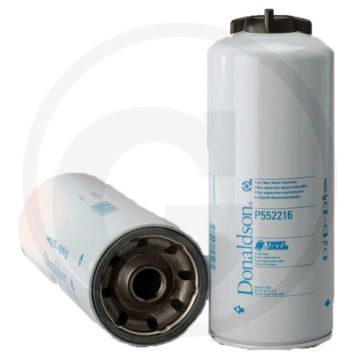 Donaldson Brandstoffilter P552216 - Opschroeven, 310.92mm, Twist&Drain™ Merk