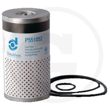 Donaldson Brandstoffilter P551052, Ø97mm, Lengte 178.6mm, Rendement 99% bij 10µm