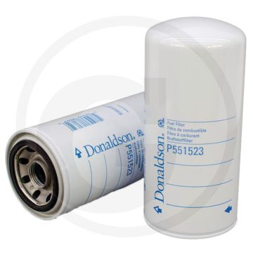 Donaldson Brandstoffilter P551523 - Opschroeven, Cellulose, Ø93mm, 200mm, Voor VOLVO 20841523