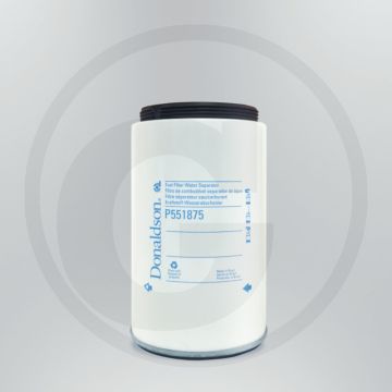 Donaldson Brandstoffilter, Opschroeven, Cellulose, Ø111,5mm, Lengte 167,5mm, Donaldson-nr. P551875