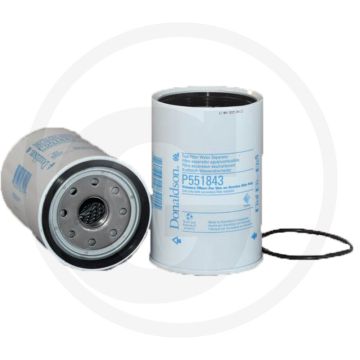 Donaldson Brandstoffilter P551843, Opschroeven, Ø93mm, Lengte 140mm, 90% Rendement 30µm