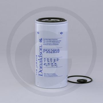 Donaldson Brandstoffilter - Opschroeven, Ø107.5mm, Lengte 216.9mm, Rendement 99% bij 30µm