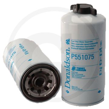 Donaldson Brandstoffilter P551075, Opschroeven, 7.58 l/min, 4 µm, Twist&Drain™