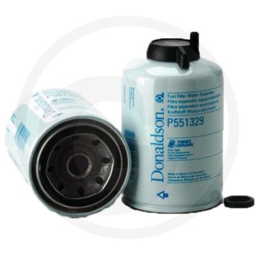Donaldson Brandstoffilter P551329, Opschroeven, 93mm Ø, 155.3mm Lengte, 5.5 bar Barstdruk