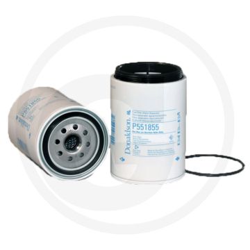 Donaldson Brandstoffilter P551855, Opschroeven, Ø107.7mm, Lengte 143.5mm, 95% Rendement 10µm