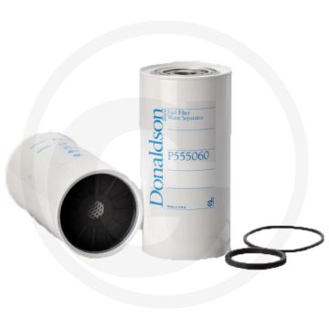 Donaldson Brandstoffilter P555060, Opschroeven, Cellulose, Ø111.3mm, 217.6mm, 3.79 l/min