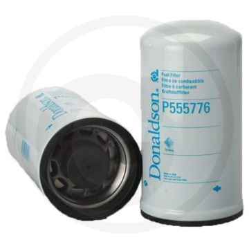 Donaldson Brandstoffilter P555776, Opschroeven, Synteq, Ø118mm, 224mm, 6.6 l/min, 83 bar