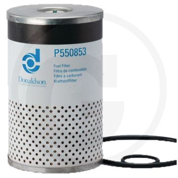 Donaldson Brandstoffilter P550853, Cellulose, Ø107mm, 178.6mm, 99% Rendement bij 40µm