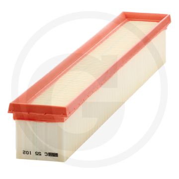 MANN FILTER Luchtfilter C55102 - Deeltjes, 559x76x70 mm