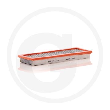 MANN FILTER Cabinefilter CUK3115 - Actief Koolstoffilter, 307x108x31 mm