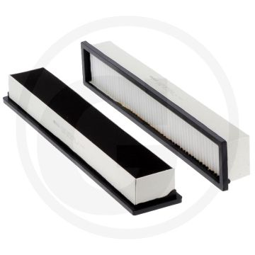 Panclean Cabinefilter - 550x100x63 mm, Panclean-nr. AD608247, Donaldson-nr. P958618