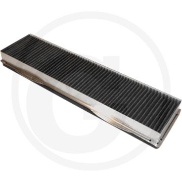 Panclean Cabinefilter - Actief Koolstof, 434x121x44 mm