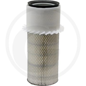 Fleetguard Luchtfilter AF25689K - Hoogte 392,18mm, Binnen-Ø 17,45mm