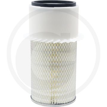 Fleetguard Luchtfilter AF434KM - Hoogte 421,2mm, Binnen-Ø 17mm
