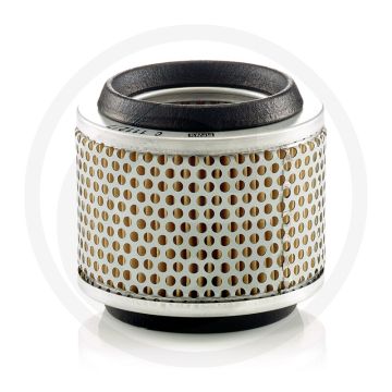 MANN FILTER Luchtfilter C1112/7 - Buiten-Ø 98/110mm, Hoogte 88mm