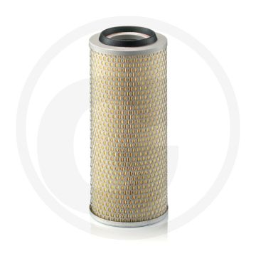 MANN FILTER Luchtfilter - Ø 150mm, Hoogte 338mm, Vlamvertragend Filtermedium